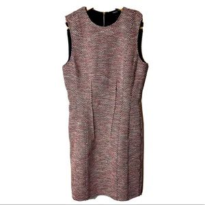Theory Tillora K Boucle Knit Tweed Dress Size 6 Sleeveless Career Work Office